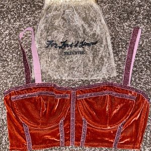 For Love & Lemons Sabina Corset bra.